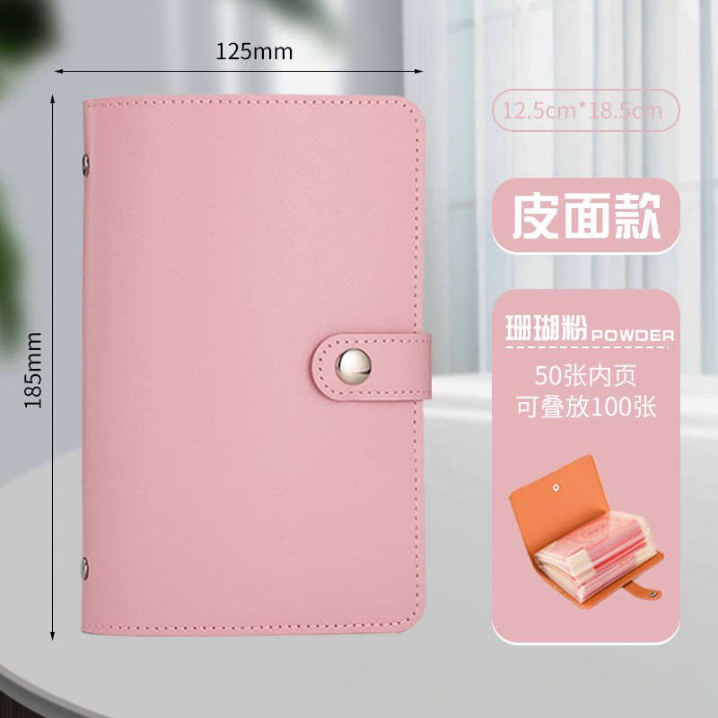 Classeur de Budget en cuir PU, - Binder Clip Assorted avis et prix