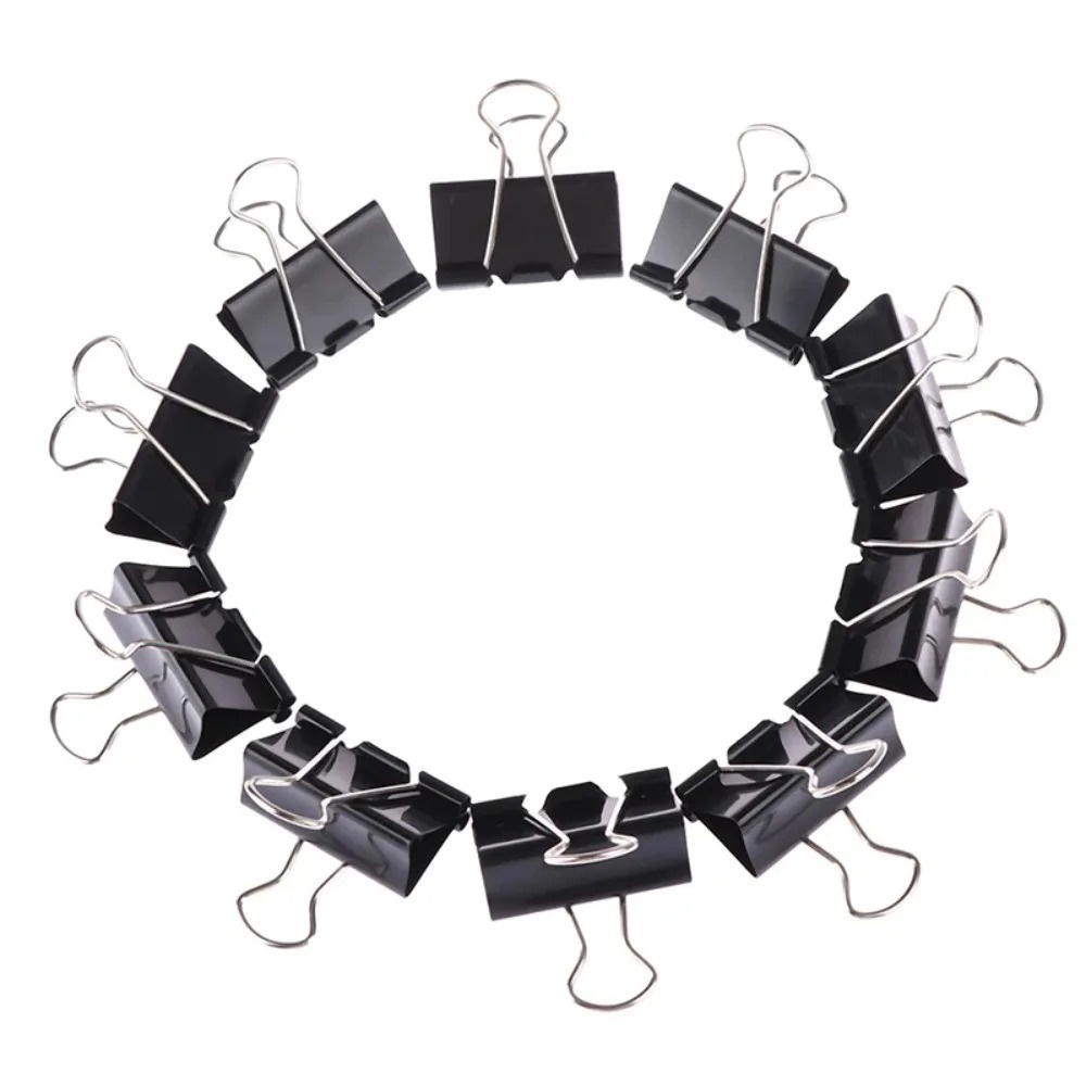 10 pièces de clips métalliques - Binder Clip Assorted avis et prix